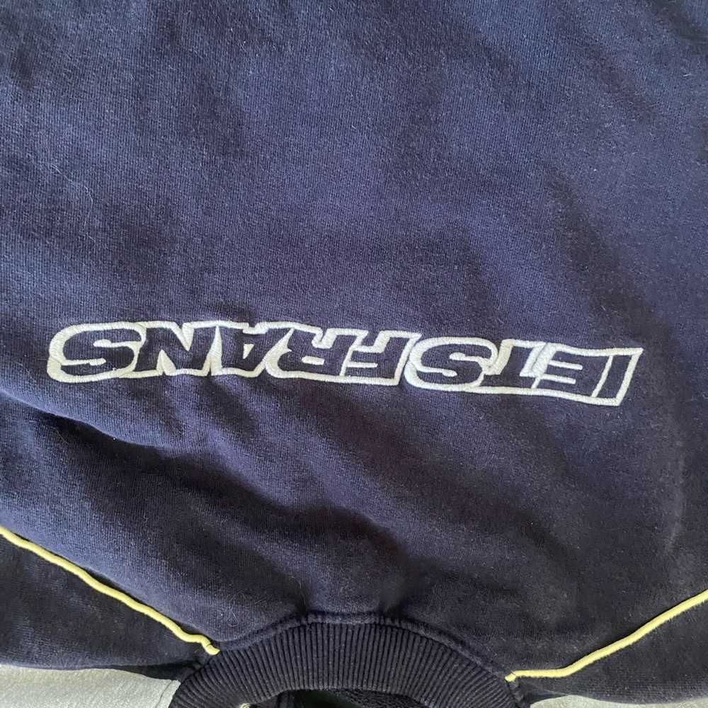 UO Lets Frans Hoodie Vintage Sweatshirt- unisex small